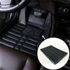 NONE Tappetino universale per tappeto per auto, tappetino per tallone, tappetino per pedale, copertura per patch, tappetino antiscivolo impermeabile in PVC nero, accessori per automobili