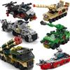NONE NUOVO FAI DA TE 6in1 Portaerei Elicottero Malta Missile Veicolo Blindato Building Blocks Kit Ragazze Mattoni Modello di Film Giocattolo Per Bambini
