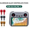 ZNTCH Joystick telecomandati per DJI Air 3 RC 2/RC lega di alluminio per DJI Mini 3 Pro/Mini 3/Mavic 3 Pro/Mini 4 Pro accessorio Drone