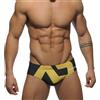 NONE Slip da bagno da uomo Sexy Summer Beach Short Low Wait costumi da bagno Surf Beach Boxer Brief Jammer Surf Trunks Beach Wear costume da bagno