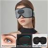 SYPVRY Cuffie con maschera per gli occhi per il sonno Bluetooth premium - Miscelazione di cuffie per il sonno 3D Innovazione per il suono del sonno Maschera per gli occhi Bluetooth