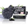 NONE Shampoo solido al carbone di bambù da uomo pulisce e idrata in profondità il cuoio capelluto
