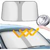 NONE 140x70 cm Parabrezza Auto Parasole Coperture Per Lunotto Anteriore Protezione Solare Protezione UV Ombrellone Per Auto Parasole Protezione Accessori