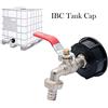 NONE S60x6 Filettatura Grossa IBC Rubinetto del Serbatoio Connettore X 1/2 '' 3/4 '' Adattatore di Giunto Acqua 1000L Giardino Casa Valvola di Ricambio Raccordo