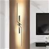 NONE Lampada da parete moderna a LED Minimalista Led 13W-18W Luce Camera da letto Comodino Striscia lunga Applique da parete Soggiorno Illuminazione per interni domestici