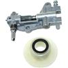 ICOOYO Ingranaggio a vite senza fine della pompa dell'olio per Hitachi Takaka ECV-3800 ECV-3801 ECV-4501 CS38EL CS45EL 6687331 ,145-3252k-81