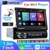 podofo(汽摩配) LeeKooLuu 1 Din Autoradio CarPlay e Android Auto 7 ''Schermo retrattile Auto Flip-out Car Multimedia Lettore MP5 1Din Stereo