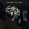 SOLOKING GKA300 Mulinello da baitcasting Pesca in mare Maniglia di potenza 9.5KG Forza di trascinamento 6.4 Rapporto di trasmissione Ingranaggio in ottone Bobina profonda Mulinello da pesca