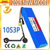 2025 nuovo aggiornamento 10S3P 36V 100000mAh 36v batteria per scooter elettrico 18650 al litio M365 scooter elettrico 36v batteria scooter