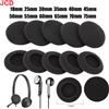 JCD 10pc Cuscinetti Auricolari In Schiuma Addensata Per Cuffie Spugna Cuscini di Ricambio Coperture Auricolari Custodia 35mm 40mm 50mm 55mm 60mm 70mm 75mm
