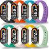HUBANDE Cinturino in silicone per Xiaomi Mi Band 10 9 8 Cinturino NFC Sport Bracciale in gomma Pulseira Correas Xiaomi Smart Band 10 9 8 Accessori