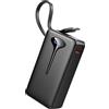 NONE Caricabatterie portatile da 10000 mAh con ricarica rapida da 22,5 W, ingresso e uscita USB-C, cavo integrato, elementi essenziali per il viaggio per iPhone, Android