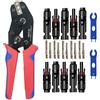 NONE Pinza a crimpare per cavi SN 2546B per connettori solari Strumento per crimpare cavi solari fotovoltaici per connettori solari AWG14-10 2,5/4/6 mm2