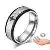 NONE Trucchi magici Anello galleggiante Trucco magico Metallo Fresco giocattoli galleggianti per viaggi Carnevale Palcoscenico Bambini Adulti Festa di spettacoli di strada