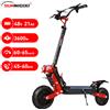 SUNNIGOO Monopattino Elettrico SUNNIGOO X7/X7PRO 3600W Doppio Motore Potente Velocità Massima 60-65km/h Pneumatici Fuoristrada da 11 Pollici Pieghevole Potente E-Scooter Autonomia 60KM Impermeabile IP54 Blocco