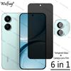 Wolfsay Pellicola Protettiva Privacy per Xiaomi Poco X8 Pro, Vetro Temperato Anti-Spia per Fotocamera Poco X8 Pro, Vetro per Poco X8 Pro 6.59 pollici