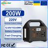 GaiaRay Stazione di Alimentazione Portatile con Batteria LiFePO4 da 153,6Wh, Efficienza di 200 W, Generatore di Energia Solare per Campeggio e Stoccaggio sul Campo.