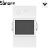 SONOFF Interruttore intelligente SONOFF POW Elite 16A/20A con display LCD, chip ESP32, accoppiamento rapido in 14 secondi, controllo remoto tramite eWeLink e Google Home.