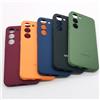 SAMSUNG Custodia Protettiva in Silicone Liquido Morbido al Tatto Effetto Seta per Samsung Galaxy S22 S23 S24 S25 S26 Plus Ultra, Compatibile con S23Ultra S23+ S24+