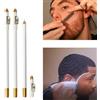 NONE Matita Bianca per Barba e Sopracciglia con Affilatore, Accessorio per Tracciare e Modellare i Capelli, Penna per Linea Capelli, Trucco per Capelli