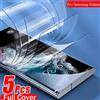 NONE Pellicola idrogel da 3-5 pezzi per Samsung Galaxy S26 Ultra S25 S24 S23 S22 S21 S20 S10 S9 S8+ Protezione per lo schermo