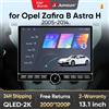 Junsun 13.1″ QLED wireless CarPlay Android Auto Autoradio per Opel Zafira B Astra H 2005-2014 Sistemi intelligenti DSP SWC RDS