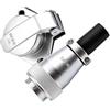 xuyuyan 1Set WEIPU WS28 TQ + ZG Connettore impermeabile 2 3 4 7 8 9 10 12 16 17 20 24 26Pin Spina aeronautica Saldatura Spina maschio Presa femmina(WS28-16P,5 Set)