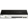 D-Link DGS-1210-10P,Managed,L2,Gigabit Ethernet (10/100/1000), Potenza Via