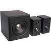 Edifier S355DB 2.1 Sistema di altoparlanti Hi‑Res - 150W RMS, 5.8GHz Wireless Subwoofer, HDMI eARC, LDAC Bluetooth 6.0, USB‑C, Ottico, Coassiale, Tri‑Amp DSP, Premium Design (Nero)