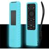 Generico Custodia protettiva in silicone Custodia remota per Samsung Solar Cell 2023 TM2360E BN59-01432A TM2361E BN59-01439A Smart TV Remote Anit-Lost Custodia a conchiglia con cordino (Blu turchese)