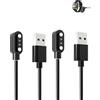 yystao (2 pezzi) Cavo per SLOKSFil Smart Watch 1.83, stabile cavo di ricarica USB magnetico compatibile con SLOKSFil G91