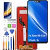 HLYGZX Display di ricambio per Xiaomi Mi 8 Lite / 8 Youth / 8X LCD Display M1808D2TG Display LCD Touch Digitizer Assembly Kit parti di riparazione