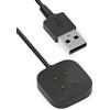 Bicmice Ladekabel Kompatibel mit Sense/Versa 3, Ersatz USB Ladestation Dock Stand Kabel für Smart Watch Sense/Versa 3
