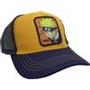 comic studio Naruto | Gorra Beisbo | Villa Oculta de La Hoja | Azul-Naranja| Talla única Baseball cap, Blu-Arancione, Taglia Unica Unisex-Adulto