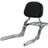 HARVARDS CHROME Sissybar Backrest and Luggage Rack for Honda Shadow Aero VT750C 2004-2025(Chrome Finished)