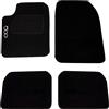 Lupex Shop TPSTR_500 Tappetini Auto in moquette nero compatibili per 500 con strappo di fissaggio
