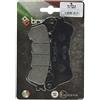 Brenta Pastiglie Freno Organiche Moto per Honda SH 150,Fes 125 S-Wing, NES 125, CBF 600N
