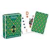 Sentosphère - Set di 54 carte classiche verde ottiche - Dimensioni più importanti dei numeri - Formato Bridge - Carte da gioco Standard - Made in France - Carta morbida e scorrevole - 1205