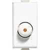 bticino matix dimmer manopola 100w 500w varialuce incasso frutto bianco bticino am5706