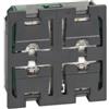 bticino living now comando illuminato 2 moduli per gestione on/off su/giu' e carico dimmerabile bticino k4652m2