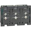 bticino living now comando illuminato 3 moduli per gestione on/off, su/giu' e carico dimmerabile bticino k4652m3