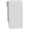 bticino JW4034 matix go Pulsante in apertura 10 A 250 Va.c. 1 P (NO) e 1 P (NC), illuminabile - 1 modulo - bianco bticino JW4034