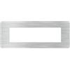 bticino JA4807EA placca matix go 7 moduli aluminium bticino JA4807EA