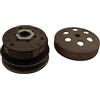 One by Camamoto Correttore di Coppia Posteriore Completo con Campana Ø107 mm e Frizione 3 Masse | Compatibile con Yamaha, MBK Aerox/Bws/Jog/Neos, Aprilia, Beta 50 2T, Motore Orizzontale e Verticale