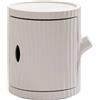 QEEBOO Comodino Tronco Light Grey