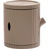 QEEBOO Comodino Tronco Dove Grey