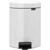 BRABANTIA PATTUMIERA A PEDALE, 5 LT NEWICON BIANCO