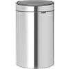 BRABANTIA PATTUMIERA 40LT INOX SATINATO TOUCH BIN 114809
