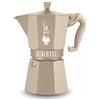 BIALETTI CAFFETTIERA MOKA EXCLUSIVE OCTAGONAL INDUZIONE SABBIA, 6 Tazze