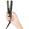 OKWRAP Mini raddrizzatore per capelli 2 in 1, piastre in ceramica 3D, ionica, tensione universale 100-240 V, spegnimento automatico, portatile per viaggi